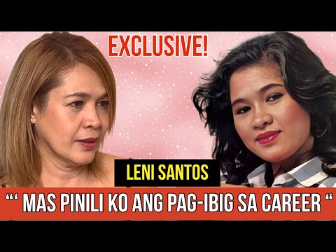 EXCLUSIVE! BAKIT INIWAN NG 80’S TEEN STAR NA SI LENI SANTOS ANG SHOWBIZ ?