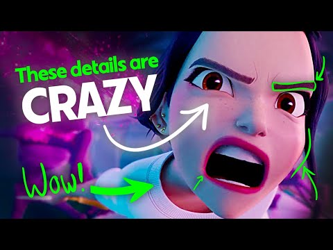 The animation during "Takedown" is PEAK 👀 - KPOP DEMON HUNTERS