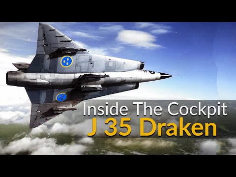 Inside The Cockpit - J 35J Draken