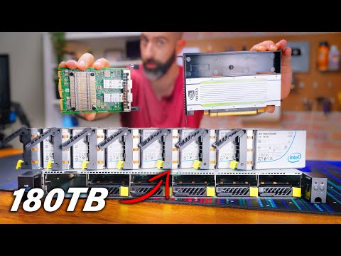 Upgrading my OVERKILL Server - 180TB of NVMe