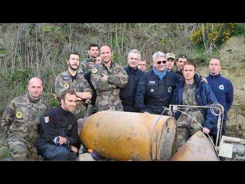 Démineurs français | 500 tonnes d’obus enfouis