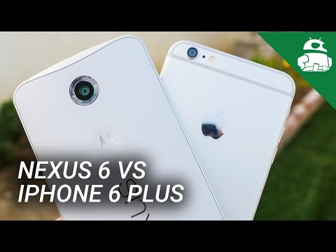 Nexus 6 vs iPhone 6 Plus