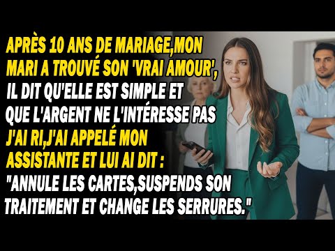 10 Ans De Mariage Et Il A Demandé Le Divorce Pour Son 'Vrai Amour' — J'ai Ri Et Appelé Mon Assistan
