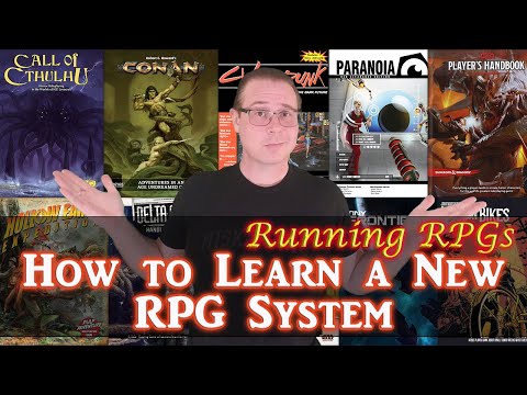 How to Learn A New RPG System - Running RPGs