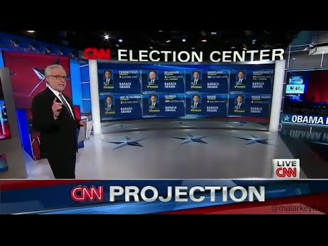2012 Election Night Coverage / Highlights [CNN]