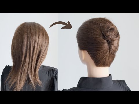 French Twist Hairstyle Updo