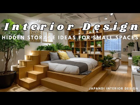 Japandi Small Space Interior Genius Hidden Storage Ideas for Minimal Living