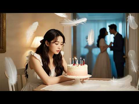 She waited by cold cake till dawn, heard them laugh. The five-year door felt heavy to open.