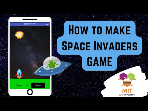 How to make Space Invader Game in MIT App Inventor | Space Invaders MIT App Inventor