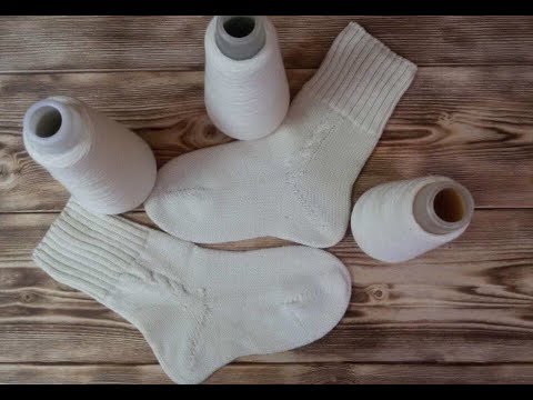 Быстрый расчет носков на любой размер. Вязание носков на вязальной машине. Бесплатный МК