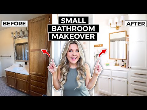 Fixing MY Ugly Bathroom For Under $300 🤯 Save THOUSANDS!
