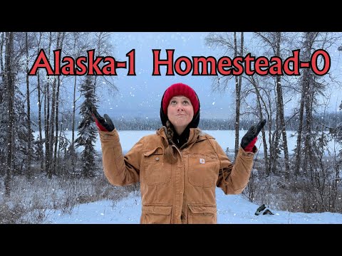 Winter Hits Too Soon on Our Alaska Homestead and We Weren't Ready! Alaska-1 Homestead-0