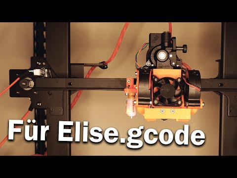 Fur Elise but played on a 3D printer