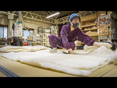 Traditional Japanese Futon: Layered Cotton, Lifelong Handmade Warmth