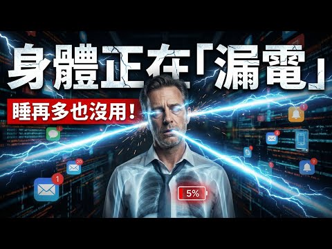 每天睡夠還是累？你的身體正在「漏電」！《黃帝內經》揭秘：堵住這3個漏洞，精力瞬間回血 | 慢性疲勞 | 能量管理 | 養生智慧 | 精氣神 | 亞健康調理 | 舌抵上顎 | 冥想正念 | 中醫養生