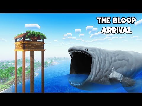 SURVIVING FROM THE BLOOP ARRIVAL IN MINECRAFT - Gameplay - Coffin meme