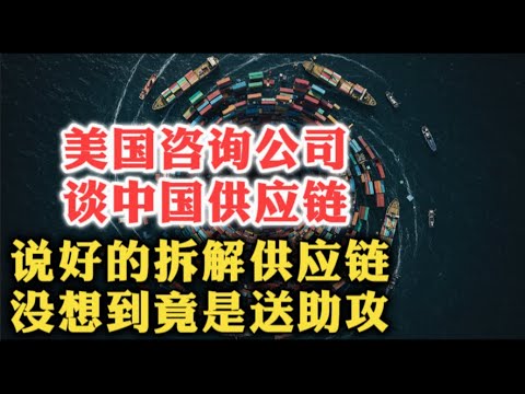 傻了！美国专业供应链咨询公司谈中国供应链！说好的要卡中国脖子！没想到竟是送助攻！| 贸易战 | 关税 | 东南亚 | 产能过剩 | 人工智能 | 供应链生态系统 |