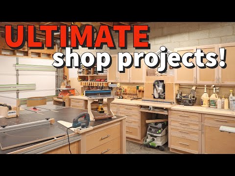 Top 16 small woodworking shop projects