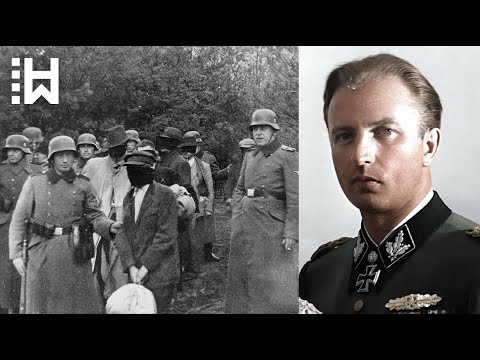 Ejecución del cuñado de Hitler, comandante nazi, ladrón y asesino de niños - Hermann Fegelein