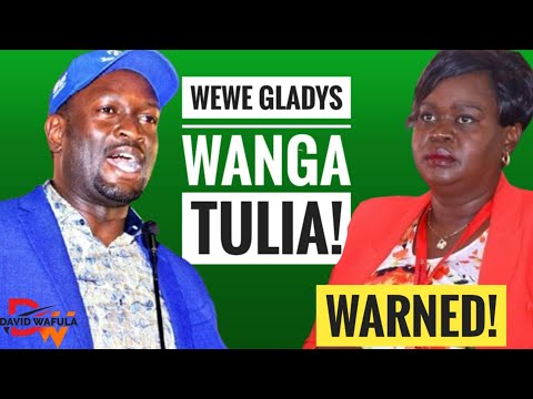 SIFUNA DEALS WITH CONFUSED GLADYS WANGA PERPENDICULARLY!