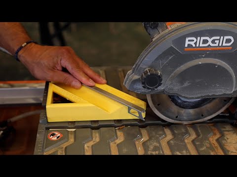 Easiest Way to CUT TILE TRIM around a NICHE or BACKSPLASH --- MITER Schluter Profiles and Jolly's