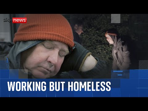 Working but homeless - the carpenter forced to sleep on trains
