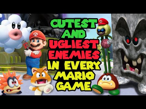 The Cutest and Ugliest Enemies in Every Mario Game