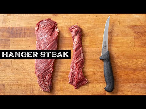 How to Butcher HANGER STEAK