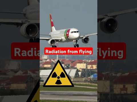 Radiation on airplane rides