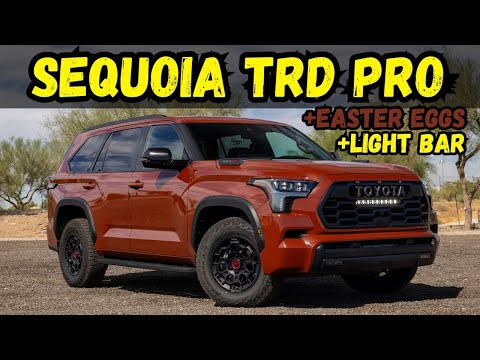 Sequoia TRD Pro Review with Easter Eggs
