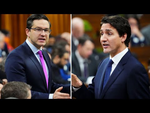 Justin Trudeau squares off with Pierre Poilievre for first time in 2023 | FULL DEBATE