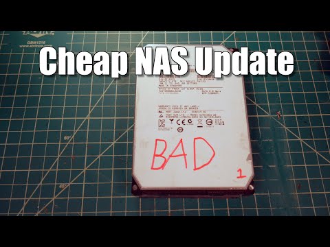 Cheap NAS and eBay Hard Drive Update