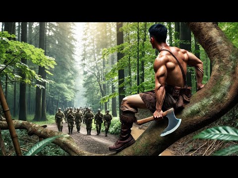 【Anti-Japanese Movie】Japanese surprise attack was foiled by the waiting hunter who wiped them out.