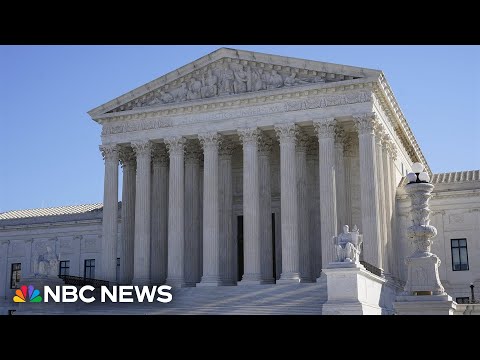 LIVE: Supreme Court hears oral arguments in the FTC firing case | NBC News