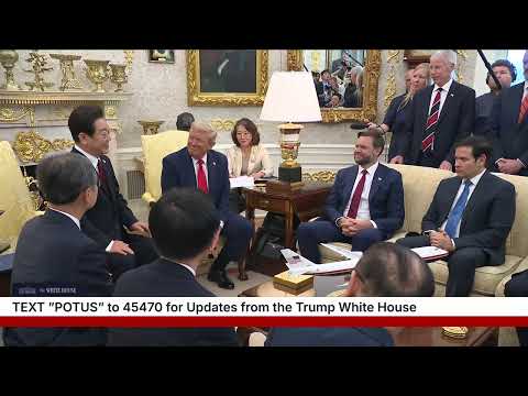 President Trump Participates in a Bilateral Meeting with the President of the Republic of Korea