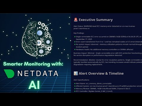 How Netdata's Awesome AI Features Adds Fantastic Value for SysAdmins