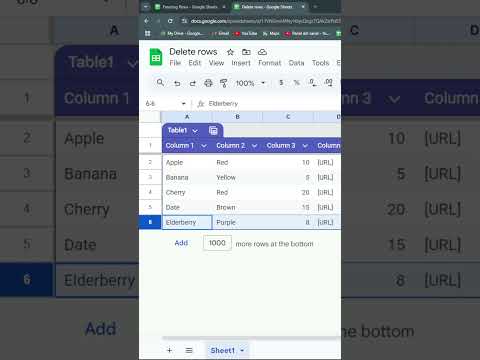 EASILY Remove Unwanted Rows &amp; Columns in Google Sheets - 🚀