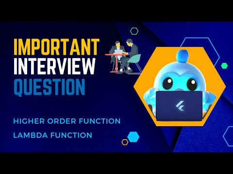 Higher Order Function | Lambda Function | In Flutter. Flutter Important Interview Question.