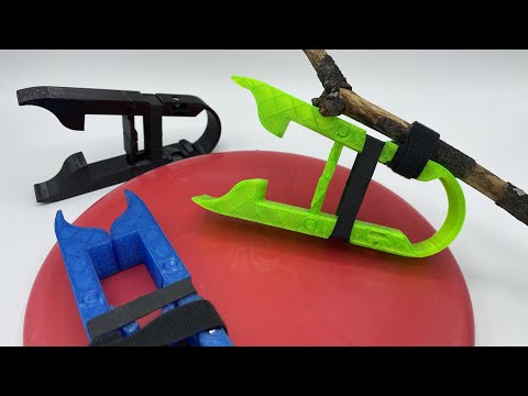 Disc Golf Grabber version 3, attaches to sticks and poles!
