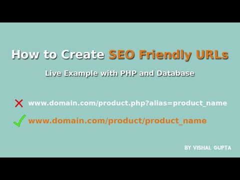 How to Create SEO Friendly URLs