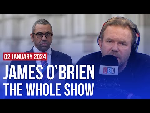 James Cleverly joking about rape | James O'Brien - The Whole Show
