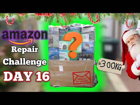FIXING AMAZON RETURNS PALLET | DAY 16 | 2025 ADVENT Challenge