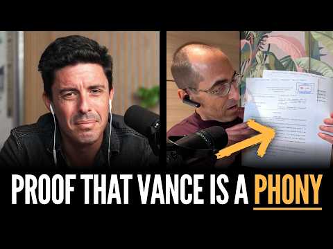 JD Vance KNOWS He’s Lying