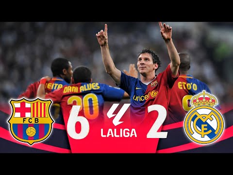 اكبر فضيحه كرويه في تاريخ كرة القدم 🤯🔥 ◄ برشلونه 6-2 ريال مدريد ❯ 🏅الدوري الاسباني [2009] 💥 "FHD"