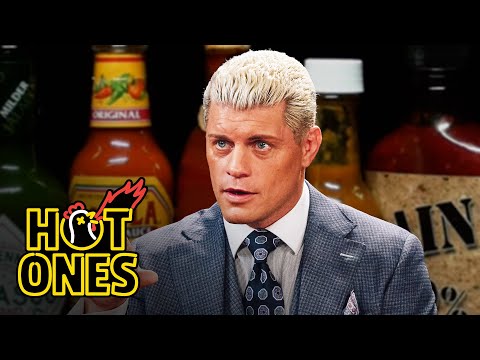 Cody Rhodes Gets Power Slammed By Spicy Wings | Hot Ones