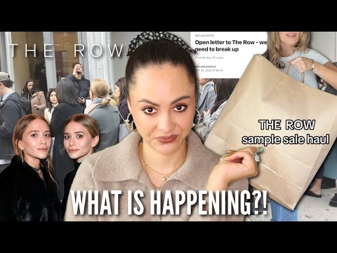 Is THIS THE END of The Row?!