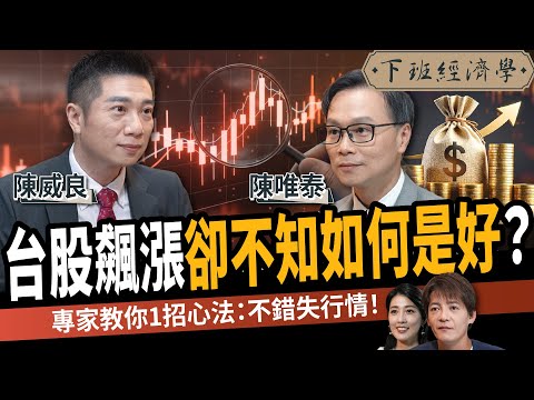 【股票】台股飆漲卻不知如何是好？專家教你1招心法：不錯失行情！ft.陳威良、陳唯泰｜下班經濟學628｜謝哲青、張瓊方 @TheStormMedia