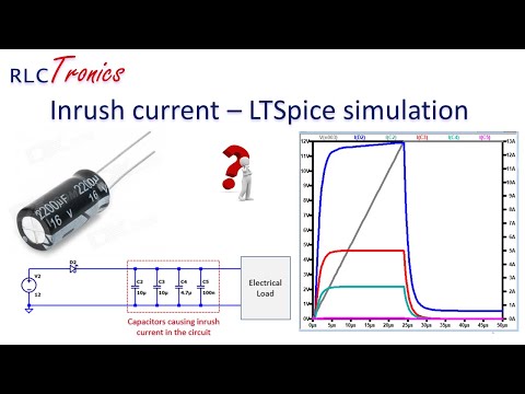 RT#7. Inrush Current and reducing methods - Ltspice Simulation