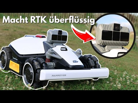 World's first robotic lawnmower with solid-state LiDAR | Mammotion LUBA mini LiDAR