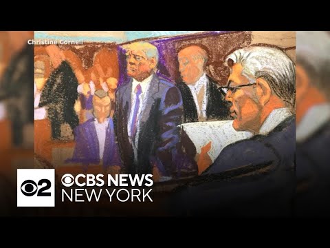 What happened in the courtroom as Trump's guilty verdict was read